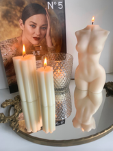 Load image into Gallery viewer, BODY CANDLES IN CREAM
